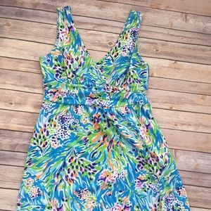 Lilly Pulitzer Sea Soiree Shianne V-Neck Dress